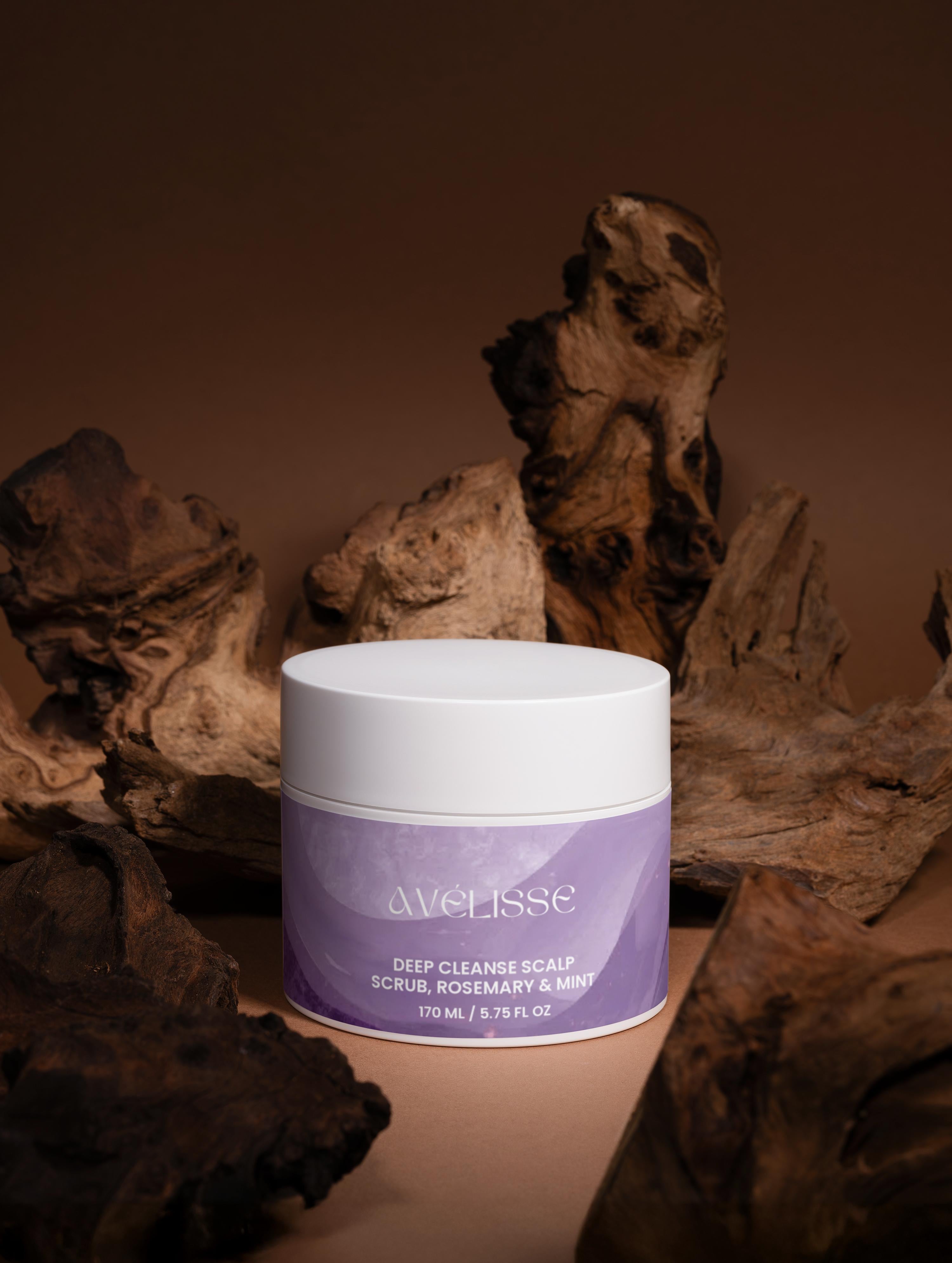 Deep Cleanse Scalp Scrub, Rosemary & Mint