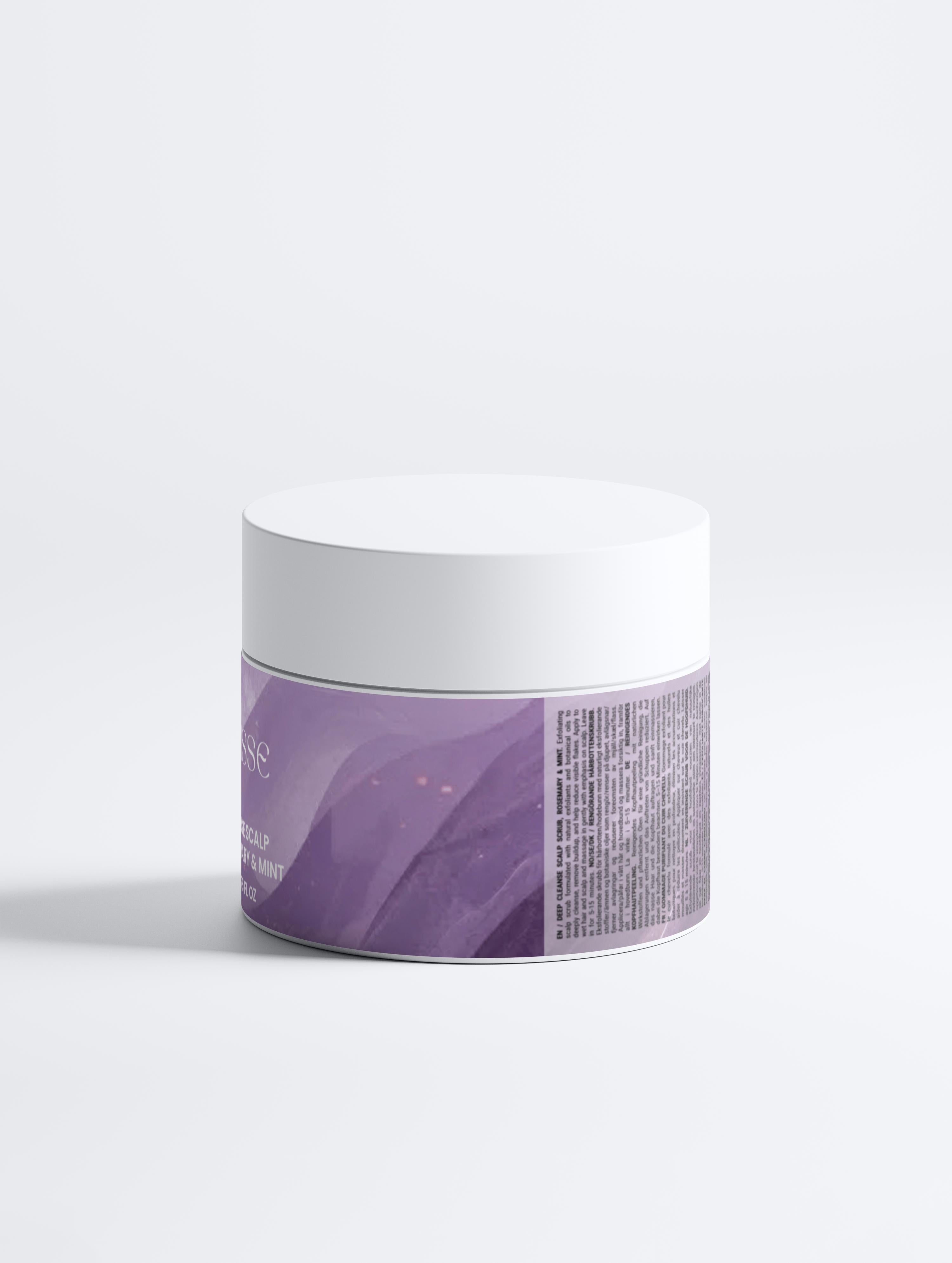 Deep Cleanse Scalp Scrub, Rosemary & Mint