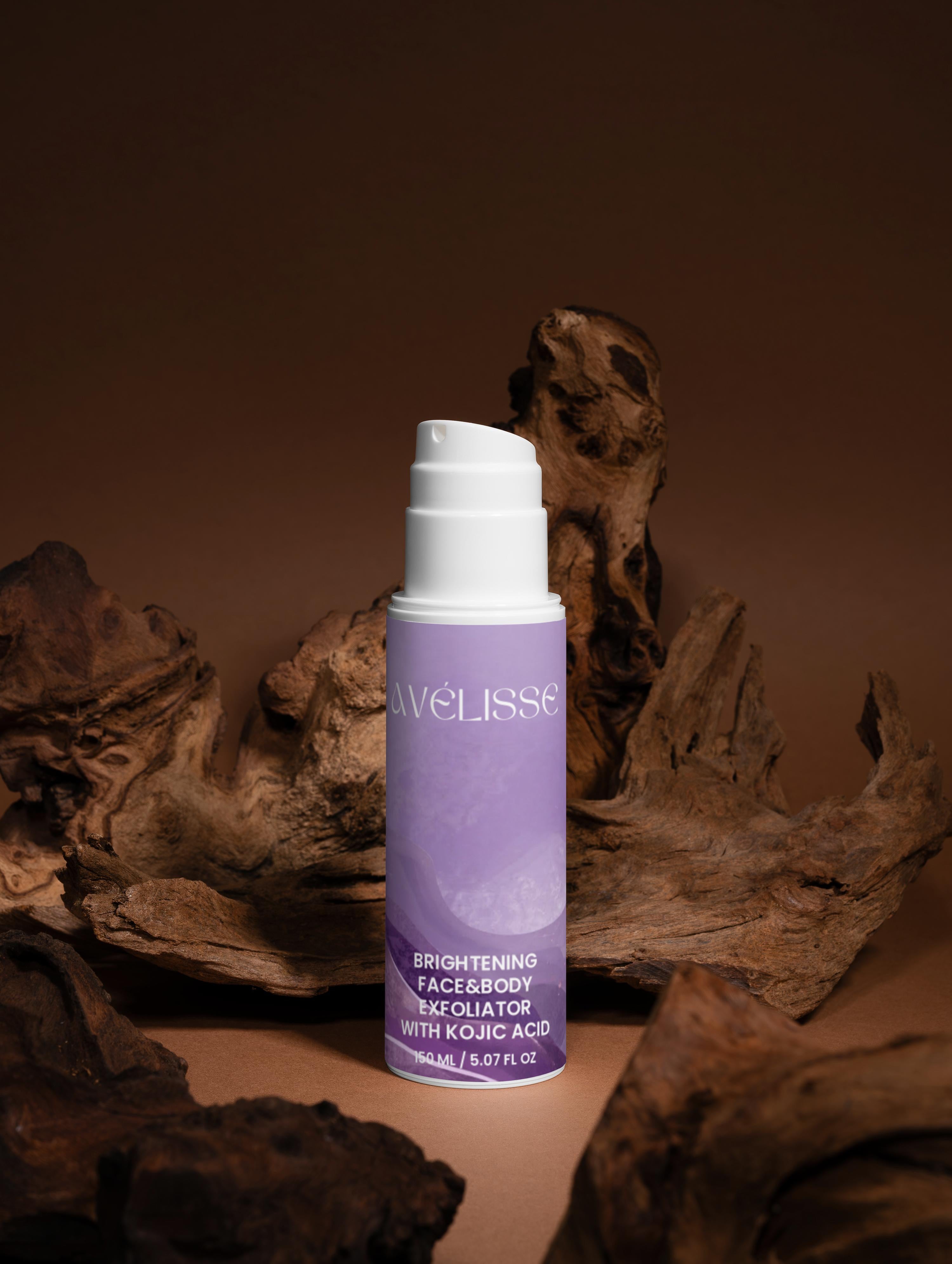 Brightening Face&Body Exfoliator with Kojic Acid