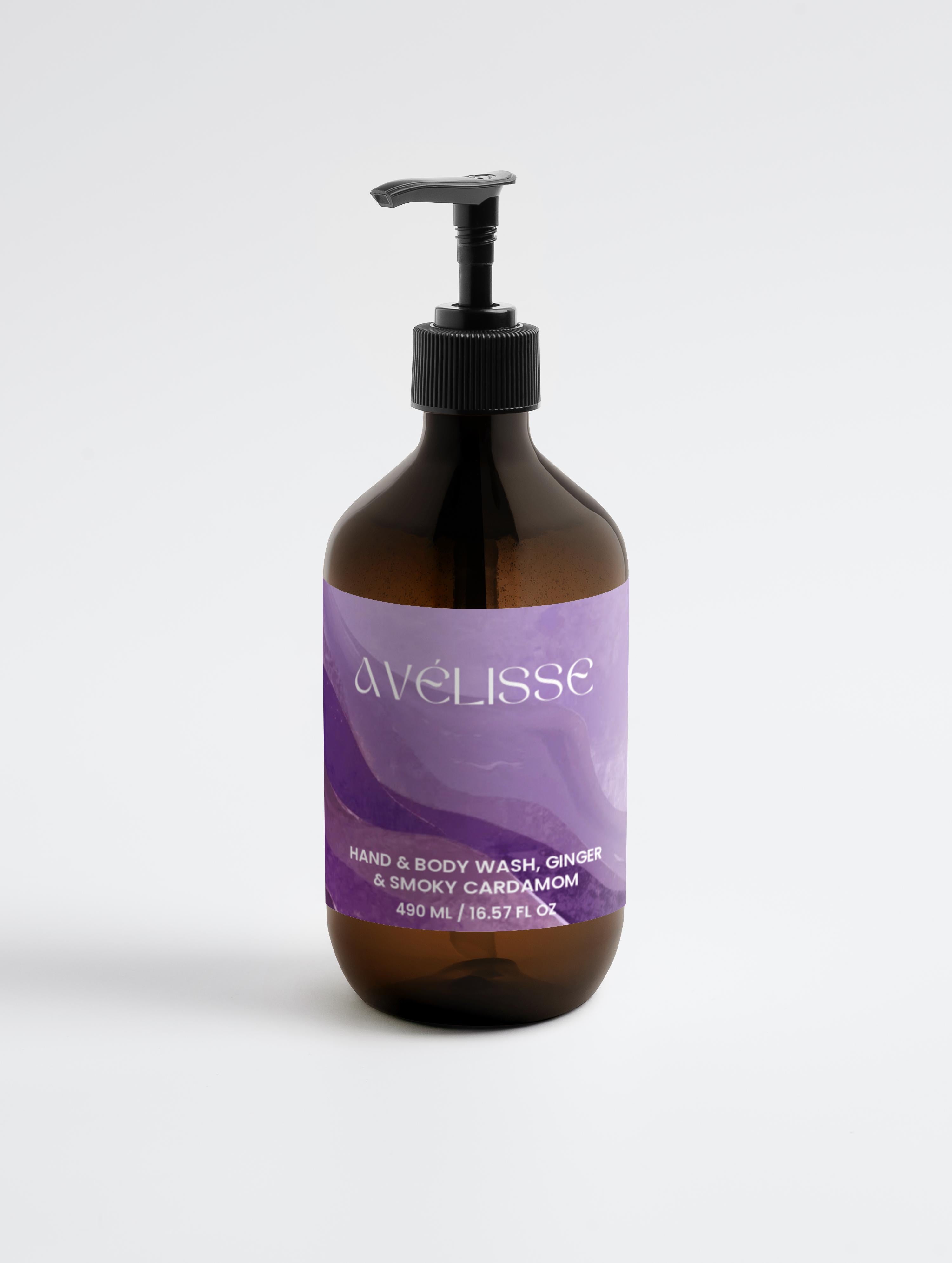 Hand & Body Wash, Ginger & Smoky Cardamom