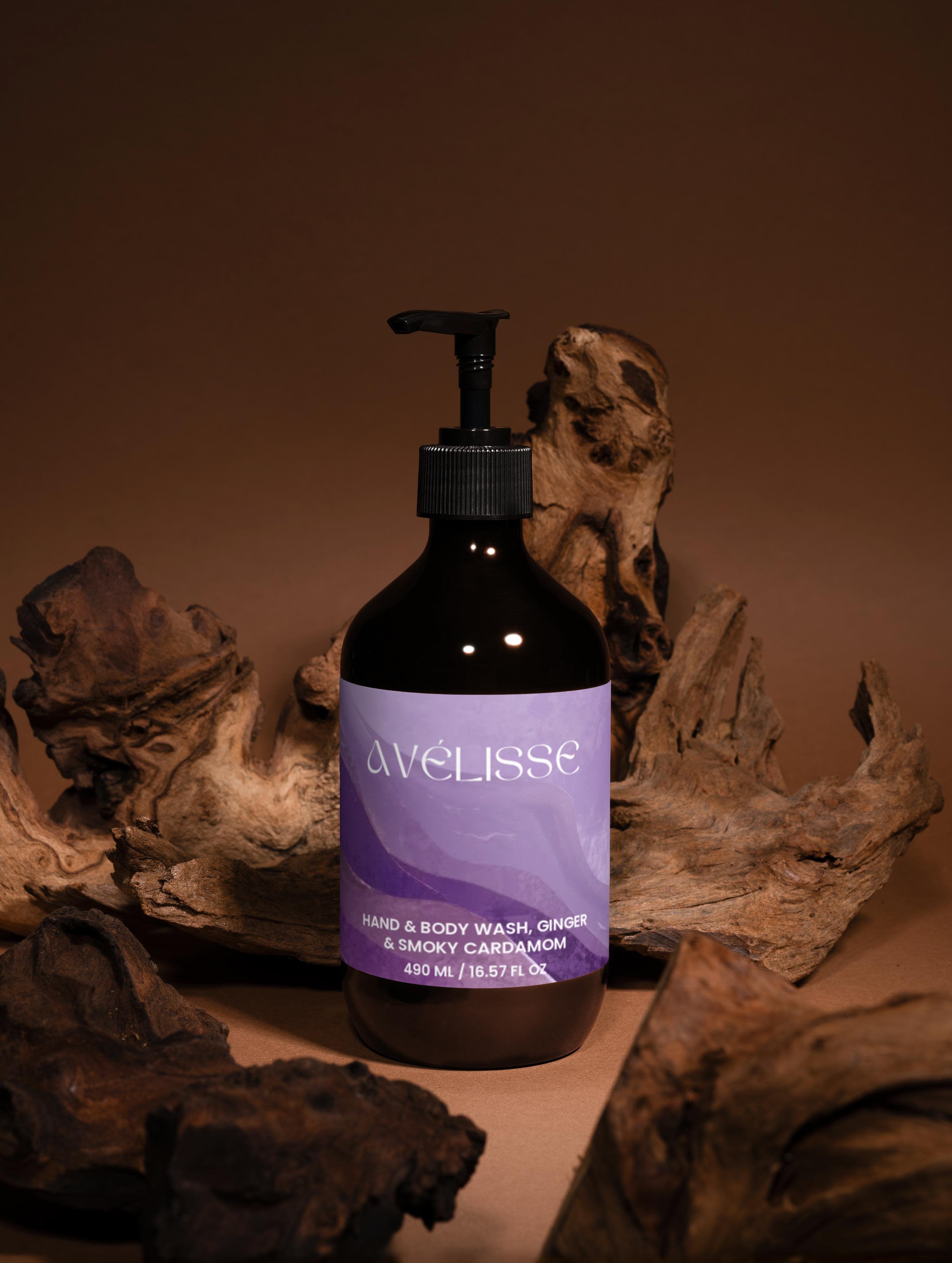 Hand & Body Wash, Ginger & Smoky Cardamom