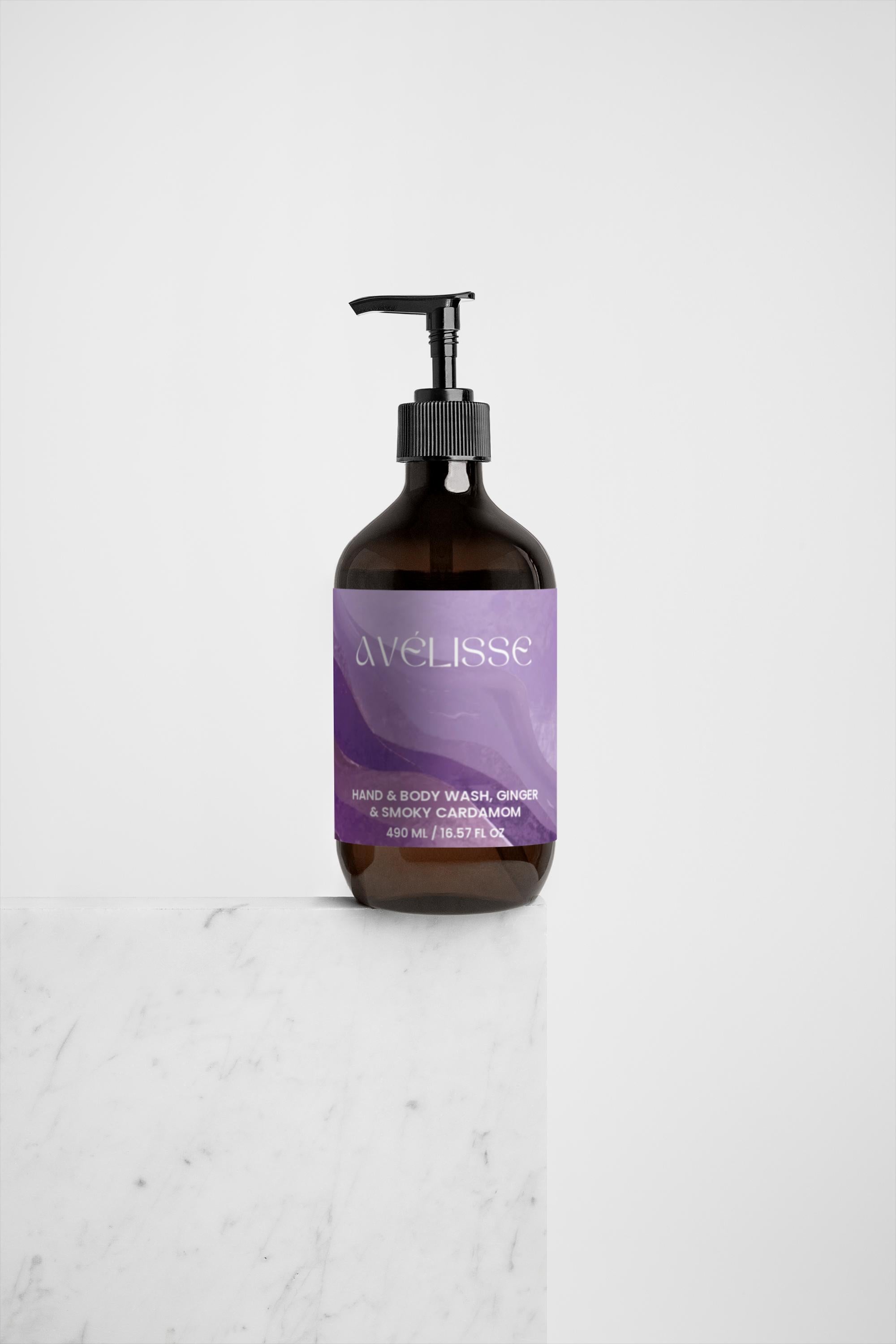 Hand & Body Wash, Ginger & Smoky Cardamom